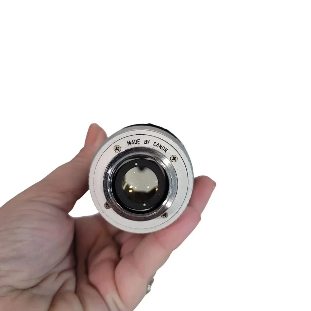 Camera lens bundle. TV Zoom Lens J6x12, Auto Zoom 80-200 f3.8, FD 50mm 1:1.8